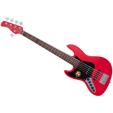 Marcus Miller V3 2nd Generation 5 Cordes LH Red Satin