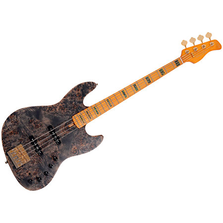 Marcus Miller V10 4 Cordes Transparent Black Satin