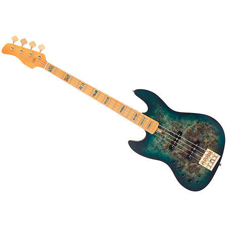 Marcus Miller V10 4 Cordes LH Transparent Green Satin