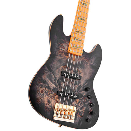 V10 5 Cordes Transparent Black Satin Marcus Miller
