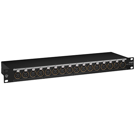 PBR XLR 16F D-SUB Patchbay Black Lion Audio