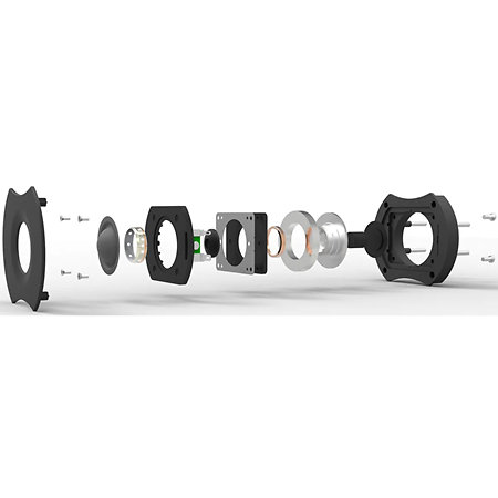 Q Acoustics Concept 500 Noir et Noyer (la paire)