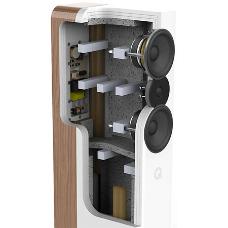 Concept 500 Noir et Noyer (la paire) Q Acoustics