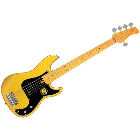 Marcus Miller P5 Alder 5 Cordes Metallic Gold