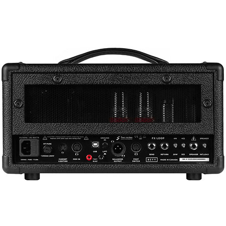 D20 MK2 20/4W Tube Head Black REVV Amplification