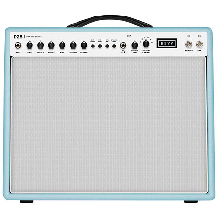 REVV Amplification D25 1x12" Combo Amplifier Baby Blue