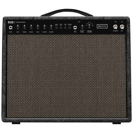 REVV Amplification D25 1x12" Combo Amplifier Black Western