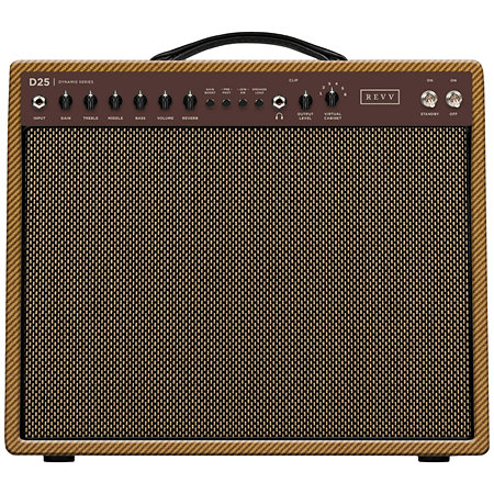 REVV Amplification D25 1x12" Combo Amplifier Tweed