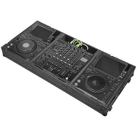Flight Case Set CDJ-3000X + DJM-A9 V10 Euphonia Walkasse