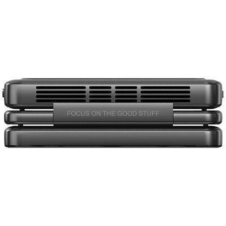 ZIP Tri-fold Portable Projector Gray Aurzen
