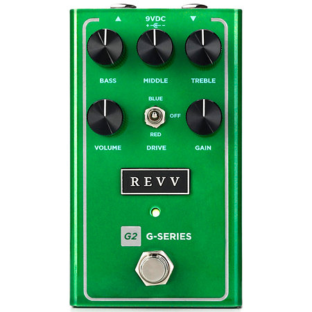 REVV Amplification G2 V2 Crunch/Overdrive Green Channel