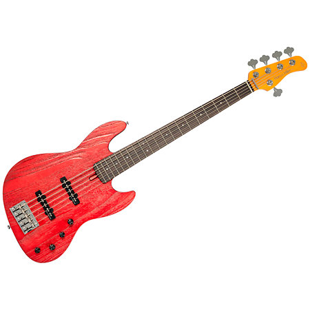 Marcus Miller V6 5 Cordes Candy Apple Red