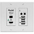 500777 RX - Récepteur mural HDMI/USB 4K sur IP MuxLab