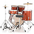 RSS525SCC-749 Roadshow Rock 5 fûts 22'' Burnt Orange Sparkle + Hardware + 2 cymbales Sabian Pearl