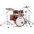RSS505BCC-749 Roadshow+ fusion 5 fûts 20'' Burnt Orange Sparkle + B-50 + 3 cymbales Sabian Pearl