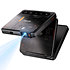 ZIP Tri-fold Portable Projector Gray Aurzen