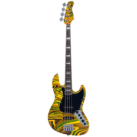 V7 4 Cordes New Gen Yellow Swirl Marcus Miller