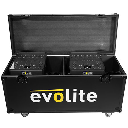 Pack FogShot Co2 (la paire) + Flightcase + Liquide Evolite