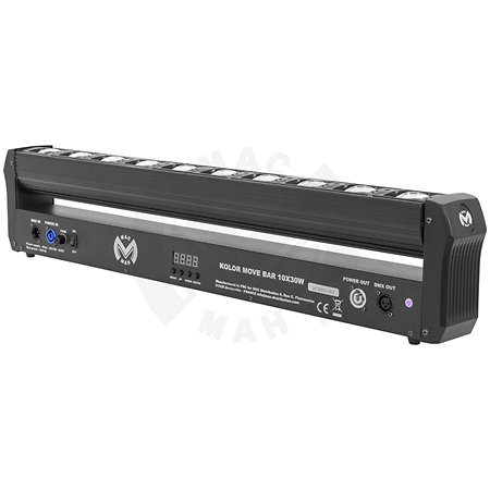 Pack Kolor Move Bar 10x 30W (la paire) + Flightcase Mac Mah