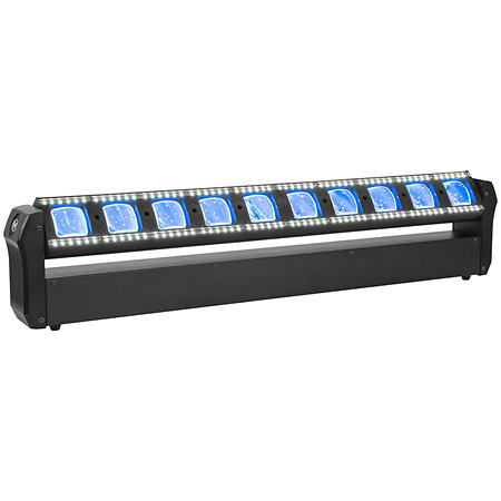 Pack Kolor Move Bar 10x 30W (la paire) + Flightcase Mac Mah