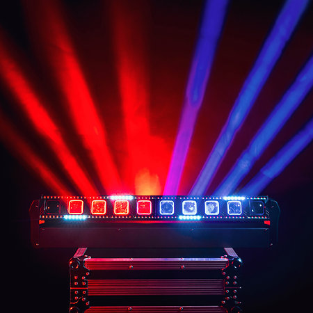 Pack Kolor Move Bar 10x 30W (la paire) + Flightcase Mac Mah
