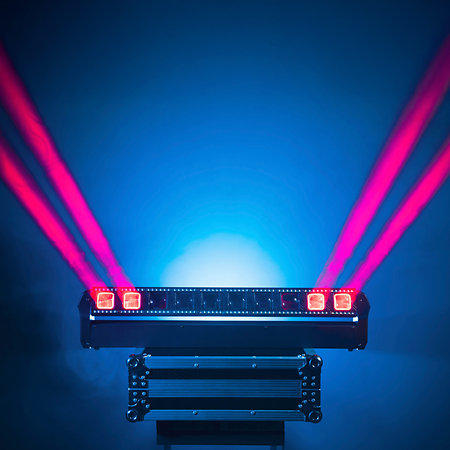 Pack Kolor Move Bar 10x 30W (la paire) + Flightcase Mac Mah