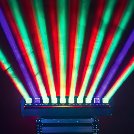 Pack Kolor Move Bar 10x 30W (la paire) + Flightcase Mac Mah