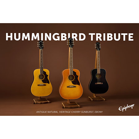 Hummingbird Tribute Heritage Cherry Sunburst Gaucher Epiphone