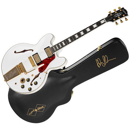Epiphone Alex Lifeson 1976 ES-355 Reissue Alpine White + Etui