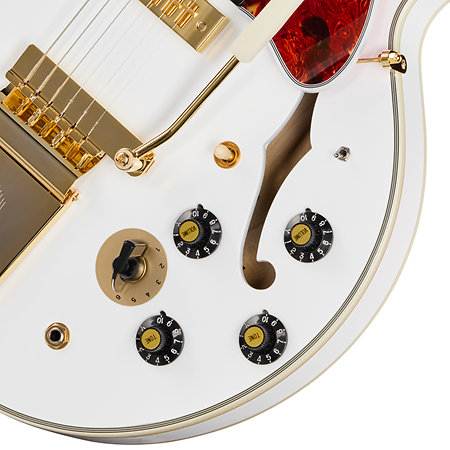 Epiphone Alex Lifeson 1976 ES-355 Reissue Alpine White + Etui