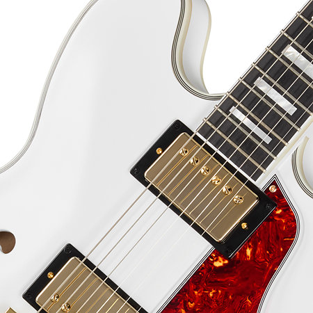 Alex Lifeson 1976 ES-355 Reissue Alpine White + Etui Epiphone