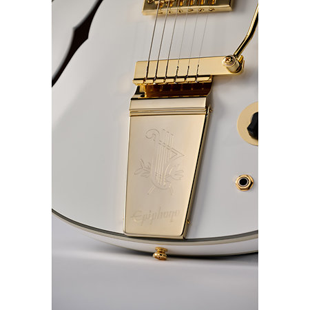 Alex Lifeson 1976 ES-355 Reissue Alpine White + Etui Epiphone