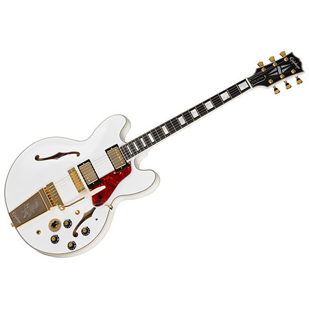 Alex Lifeson 1976 ES-355 Reissue Alpine White + Etui Epiphone