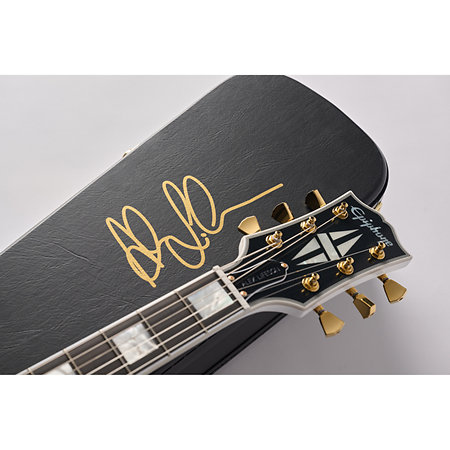 Alex Lifeson 1976 ES-355 Reissue Alpine White + Etui Epiphone