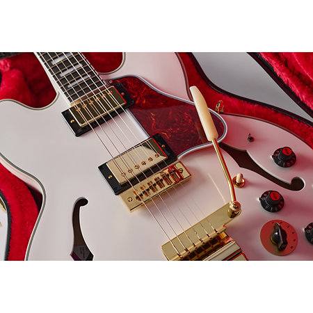 Alex Lifeson 1976 ES-355 Reissue Alpine White + Etui Epiphone
