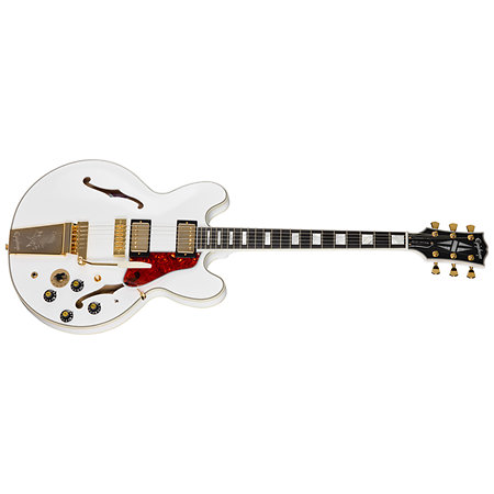 Alex Lifeson 1976 ES-355 Reissue Alpine White + Etui Epiphone