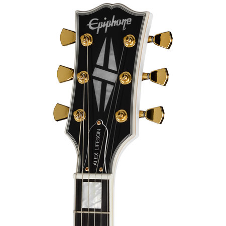 Alex Lifeson 1976 ES-355 Reissue Alpine White + Etui Epiphone