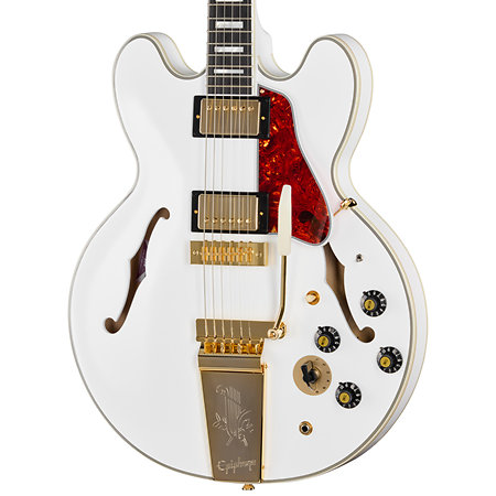 Alex Lifeson 1976 ES-355 Reissue Alpine White + Etui Epiphone