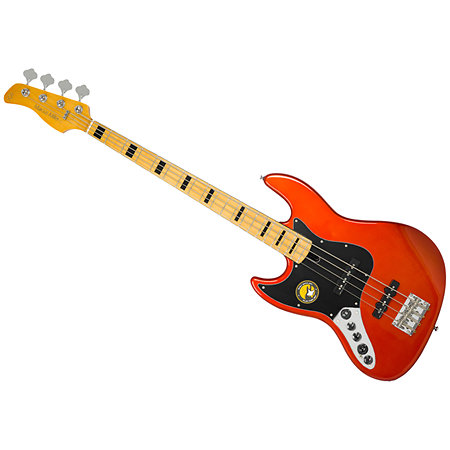 Marcus Miller V7 Vintage 2nd Generation Alder 4 Cordes LH Bright Metallic Red