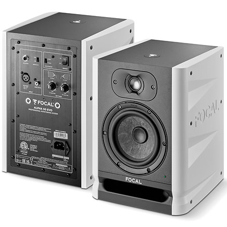 Bundle Alpha 50 Evo White (la paire) + Listen Pro Focal