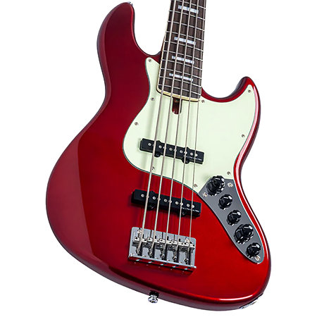 V7 5 Cordes New Gen Candy Apple Red Marcus Miller