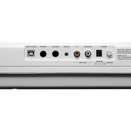 KA-S1 WH White Kurzweil
