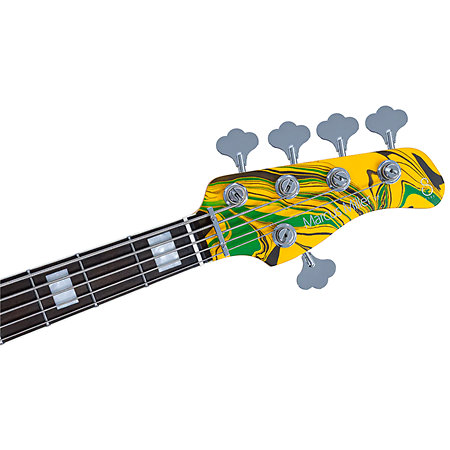V7 5 Cordes New Gen Yellow Swirl Marcus Miller