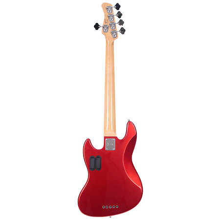 V7 Vintage Swamp Ash 5 Cordes Bright Metallic Red Marcus Miller