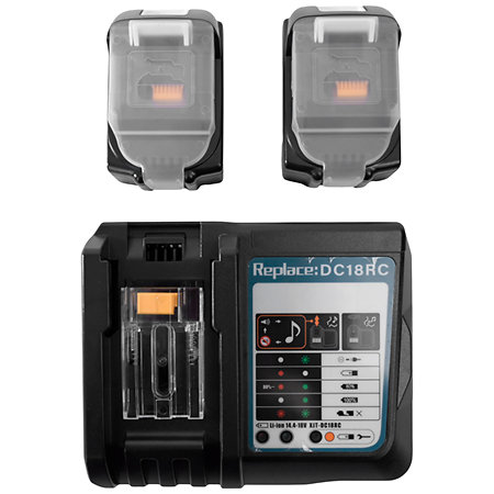 Acus Kit Chargeur + 2 batteries 18V