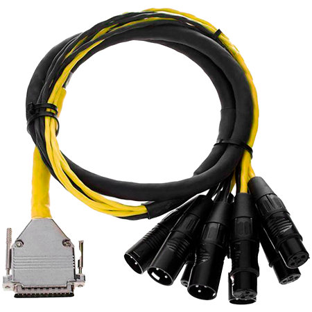 AVID DigiSnake DB25/XLR mâle/femelle 3,6m