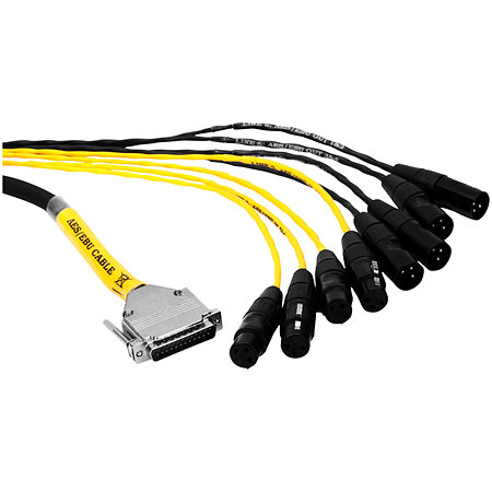 AVID DigiSnake DB25/XLR mâle/femelle 1,2m