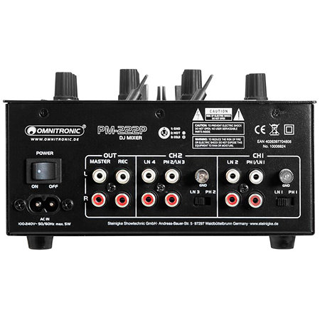 PM-222P Omnitronic