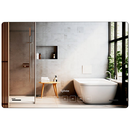 Sylvox 32" Bathroom waterproof Mirror TV On Wall