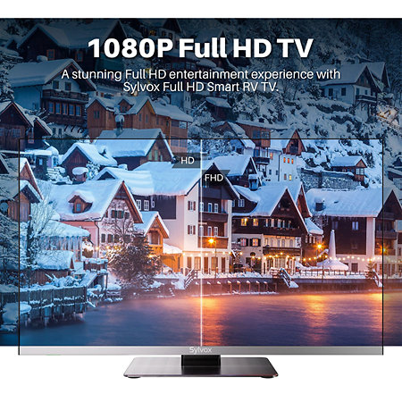 22" Smart 12V RV TV avec DVD intégré Sylvox